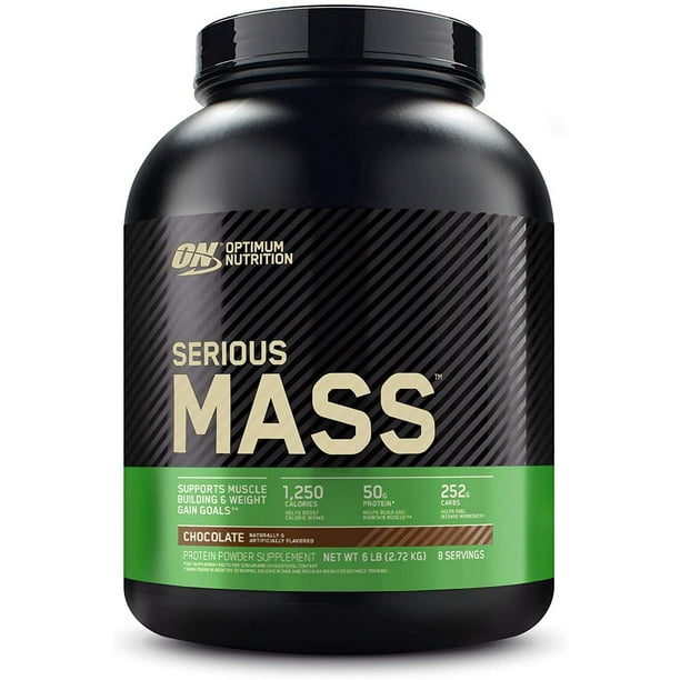 Optimum Nutrition Serious Mass Weight Gainer Protein Powder, Vitamin C