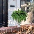 thumbnail image 5 of 43in Large Fake Fern,Set of 2 Artificial Ferns, 49 Leaves for Each Bouquet Faux Ferns,Fake Boston Plants for Home, Office, Garden Indoor Outdoor Decoration, 5 of 6