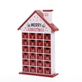 thumbnail image 2 of IROINID Christmas Decorations Outdoor Indoor,Christmas Decorations For Home,Christmas Decorations For Tree,Wooden Christmas Small House Decorations Christmas Countdown Calendar Box, 2 of 9