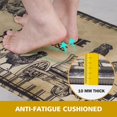thumbnail image 4 of Farmhouse Kitchen Rugs Set 2 Piece PVC Kitchen Mat Waterproof, Farm Rooster Kitchen Floor Mats Runner Rug Washable, Non Slip Standing Comfort Mat for Sink Home Office, 4 of 6