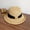 Black, variant on Vintage French - Style Adjustable Paper Sun Hat – Breathable, Hook and Loop Closure for Spring/Summer Beach & Travel