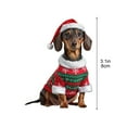 thumbnail image 4 of EWASWON Flat Dachshund Christmas Ornament - Hanging Christmas Tree Decor, Lightweight Flat Design, Perfect Gift for Dog Lovers, Festive Home Decoration, 4 of 9