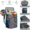 thumbnail image 2 of Weed Aesthetic Backpack Cooler, Leakproof Insulated Cooler Bag with Hemp Leaf Design for Outdoor Adventures and Office Lunches, 2 of 3