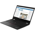 thumbnail image 3 of Lenovo ThinkPad 13.3" Full HD Touchscreen 2-in-1 Laptop, Intel Core i5 i5-8365U, 8GB RAM, 256GB SSD, Windows 10 Pro, Black, 20NN001EUS, 3 of 22