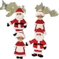 thumbnail image 1 of Eyelet Outlet Shape Brads 12/Pkg-Santa & Mrs Claus, 1 of 1