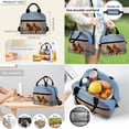 thumbnail image 5 of KUIFORTI Brown Horse Backpack for Boy School Bag and Lunch Box Kid Backpack Set of 4 Pencil Bags Water Bottle Sleeve for Elementary Primary Middle School Student Supplies, 5 of 7