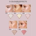 thumbnail image 4 of Highlight Powder For Facial Makeup Glitter Palette Glow Face Contour Cosmetics, 4 of 5