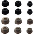 thumbnail image 1 of wonima11 Luckvan 6 Pairs Silicone Ear Tips for Jabra Elite 75t/ 65t/ Active/ 7 Pro/Elite 3 Eartips Replacement Silicone for Jabra Earbuds, Black, 1 of 1