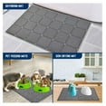 thumbnail image 7 of Stone Bath Mat, Super Absorbent Diatomaceous Earth Shower Mat for Bathroom Floor – Wrapped in Silicone Webbing to Mat – Stylish and Modern – Dark Gray 24x15.7”, 7 of 7