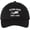 Black, variant on Scuba Hair Don’t Care Embroidered Dad Hat | Funny Diving Scuba Divers & Ocean Lovers Baseball Hat (Black)