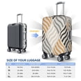 thumbnail image 6 of Lsque Geometric Printed Luggage Cover, Travel Luggage Protector,Scratch and Dirt Resistant, Fits 18-32 Inch Luggage - Large, 6 of 9
