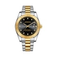 thumbnail image 2 of Resicozy Men’s Wrist Watch Stainless Steel Business Dress Watch with Date Waterproof Classic Casual Wristwatch B One Size, 2 of 4
