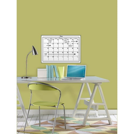 Whiteboard Dry Erase Monthly Calendar Decal
