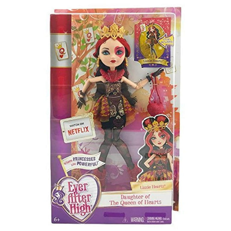 Boneca Ever After High Bon Royal Lizzie Hearts BBD51 - Mattel em Promoção  na Americanas