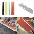 thumbnail image 2 of 1 Paire de Rails de Planche à Roulettes Protection Anti-Choc Bande de Caoutchouc Longboard, 2 of 9