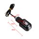 thumbnail image 5 of 1 par de motos 7/8 '' Manillar End 6 LED Luces de giro para motocicleta Luz ámbar para manillar de motocicleta de 18 mm a 22 mm EOTVIA NO, 5 of 6
