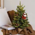thumbnail image 4 of Christmas Decorations-Christmas Village Sets LED Lighted Christmas Village with Figurines Christmas Village Collection Indoor Room Collectible Buildings, 4 of 4