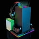 thumbnail image 5 of GamePad Charge SEAT Game Controller Many Charger RGB Dock Carga Con Soporte Ventilador 3 Niveles Tarjeta Discos Juego para Series X Consola Y Controlador, 5 of 9