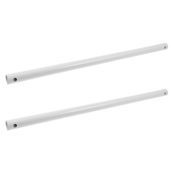 2pcs Ceiling Fans Extension Rod Replacement Ceiling Fan Metal Extension Rod Part