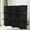 Black, variant on CL.HPAHKL 4 Panels Room Divider and Folding Privacy Screen, Wooden Wall Divider Room Partition Separator Screen with 2 Removable Storage Shelves for Home Office Restaurant Bedroom, Brown