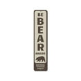 thumbnail image 2 of Be Bear Aware Vertical Novelty Decor, Metal Wall Sign - 4x18 Inches, 2 of 4