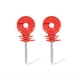 thumbnail image 5 of Aislante de Cerca Eléctrica Aislador Atornillado Poste de Anillo de Cerca Aislador de Poste de Madera con Herramienta de Enchufe Aislante, 50 Piezas, A, 5 of 5