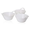 thumbnail image 2 of Plastic Bowls with Handles, 3 Pack (Small, 970 ml), 2 of 11