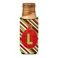 thumbnail image 3 of Carolines Treasures CJ1039-LMUK Christmas Oranment Holiday Monogram Initial  Letter L Ultra Beverage Insulators for slim, 3 of 3