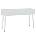 thumbnail image 6 of Linon Gemma 2-Drawer Console Table, White, 6 of 16