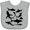 AC-Heather Grey, variant on Inktastic School of Sharks Boys or Girls Baby Bib