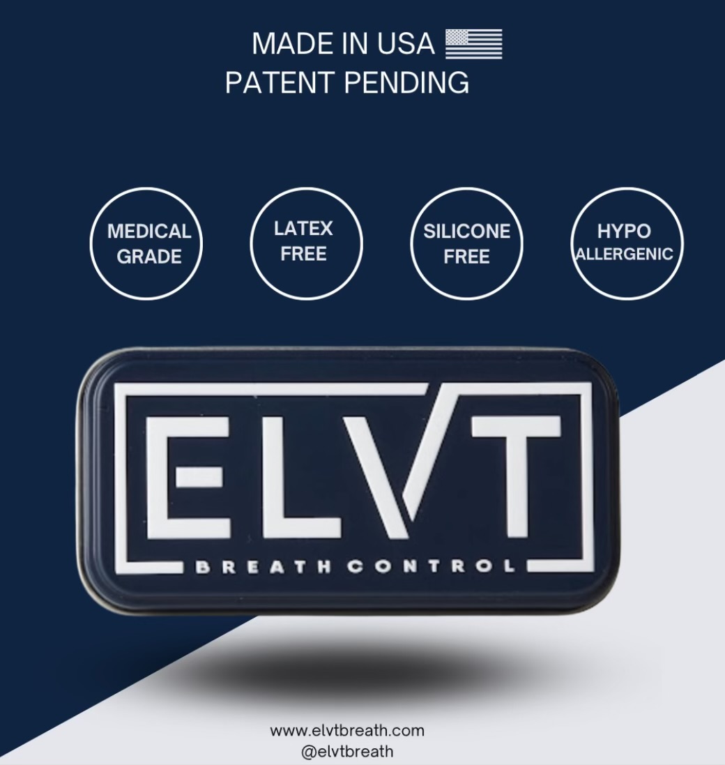 ELVT Breath Control Patches - Nasal Breathing Trainer, Latex-Free, 28 Patches