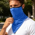 thumbnail image 5 of Neck Gaiter Face Mask Bandanas For Men Women UV Protection Cover Ear Loop Hole Facemask Fishing Running Cycling Scarf, 5 of 5