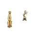 thumbnail image 1 of Escultura De Caballo Guepardo Dorado, Centro De Mesa Decorativo, Figura De Animal Moderna, Adorno De Resina Para Oficina, Hogar, Estantería, Decoración De Sala De Estar, 1 of 8