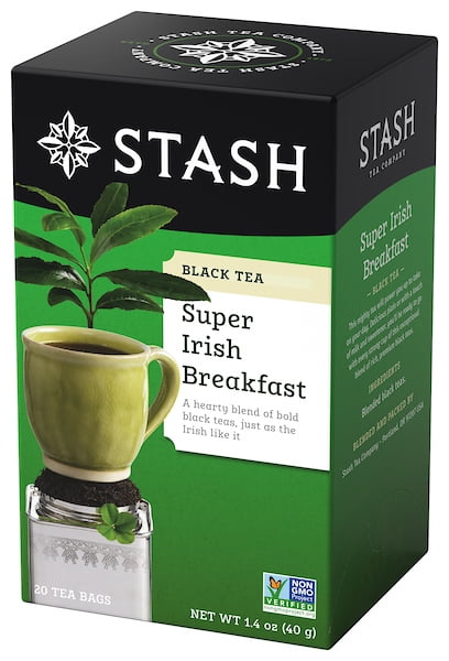 Stash Super Irish Breakfast Black Tea Bags, 20 Ct, 1.4 oz