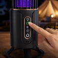 thumbnail image 5 of Portable Electric Mosquito Zapper, Rechargeable Bug Zapper, Durable Purple Light Flying Insect, Indoor Outdoor, for Camping Home Patio, Blue, 1 Pack, 5 of 9