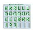 thumbnail image 1 of Single Mahjong Practice Board Compatible With Portable Practice Board With 24 Slots For Mahjong Lovers, 1 of 8