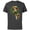 Charcoal, variant on Ice Age Scrat Prehistoric Christmas Holiday Acorn Wreath - Short Sleeve Cotton T-Shirt for Adults - Customized-White