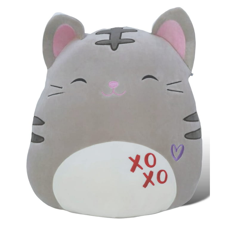 Squishmallow grey outlet cat