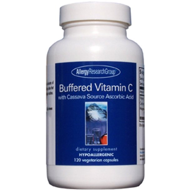 Allergy Research Group, Buffered Vitamin C 120 vegcaps