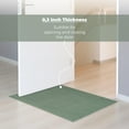 thumbnail image 4 of Cotton Paradise 100% Cotton 17x24 inch Non Slip Bath Mats for Bathroom, Soft Absorbent Quick Dry Machine Washable Floor Bath Mat, Sage Green, 4 of 8