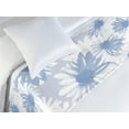 thumbnail image 3 of Floral Bed Runner, Chamomile Petal Pastel Ornament of Daisy Look Gentle Flowers Pattern, Decorative Accent Bedding Scarf for Hotels Homes & Guest Rooms, Twin, Pale Ceil Blue and White, by Ambesonne, 3 of 3