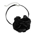 thumbnail image 1 of Flor Gargantilla Collar Flor Collar Estilo Retro Moda Vestido Joyería Mujer negro Jinwen gargantilla collar, 1 of 8