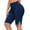 08# Navy, variant on Ihhxva Women's Plus Size High Waisted Yoga Shorts with Pockets Tummy Control Moisture-Wicking Gym Athletic XL-5XL
