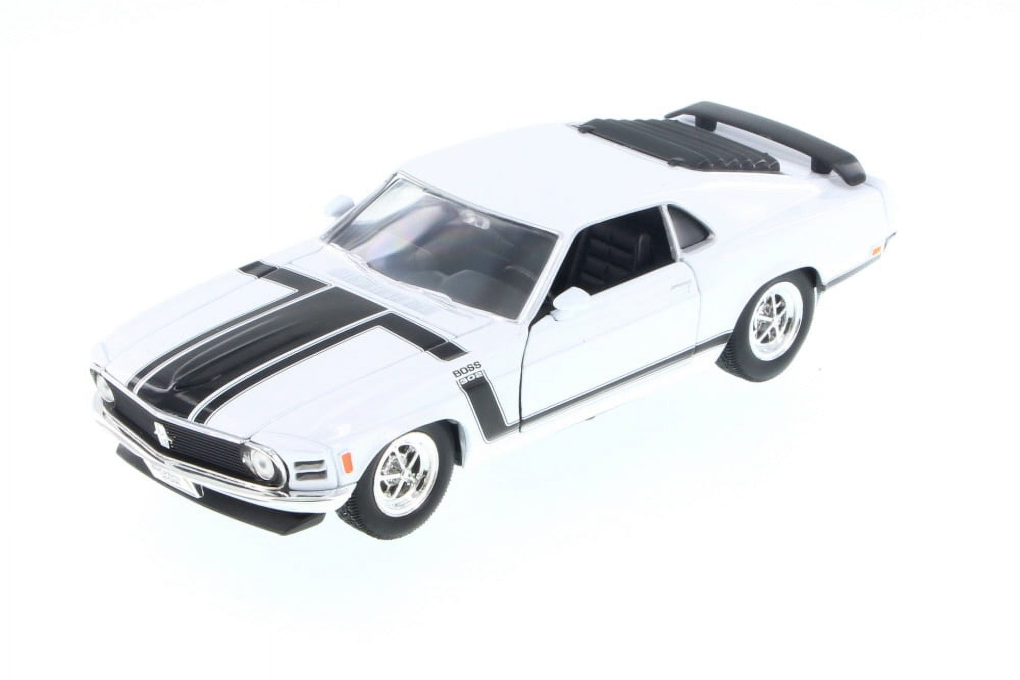 1970 Ford Mustang Boss 302, Blue w/ Black - Welly 22088WBU