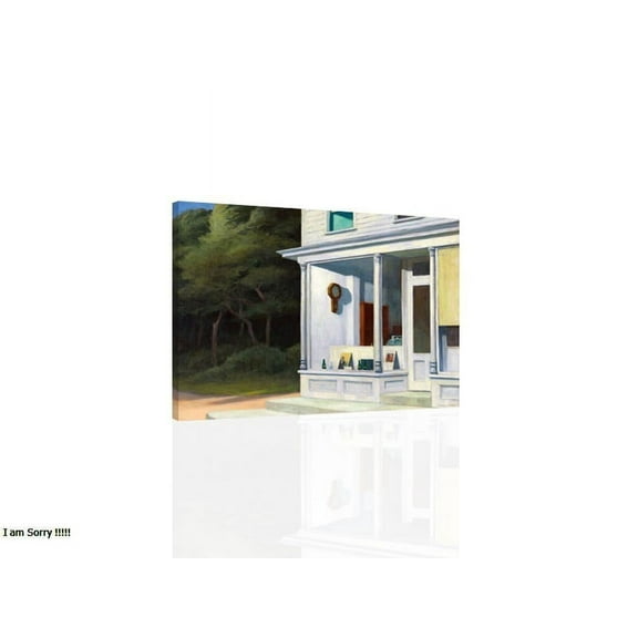 Seven A.M. - Hopper - CANVAS or PRINT WALL ART