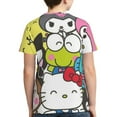 thumbnail image 2 of Hello Kitty T Shirts For Girls Boys, 3d Print Cartoon Graphics T Shirt, Youth Crewneck T-Shirt, Unisex Short Sleeve Top Tees Age 4-16 Years, 2 of 7