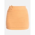 thumbnail image 5 of Madden NYC Women’s Crochet Cotton Mini Skirt with 3D Flowers, Sizes XXS-XXL, 5 of 5
