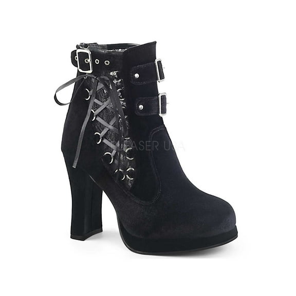 CRYPTO-51 , 4" Heel 3/4" Platform Corseted Womens Boot