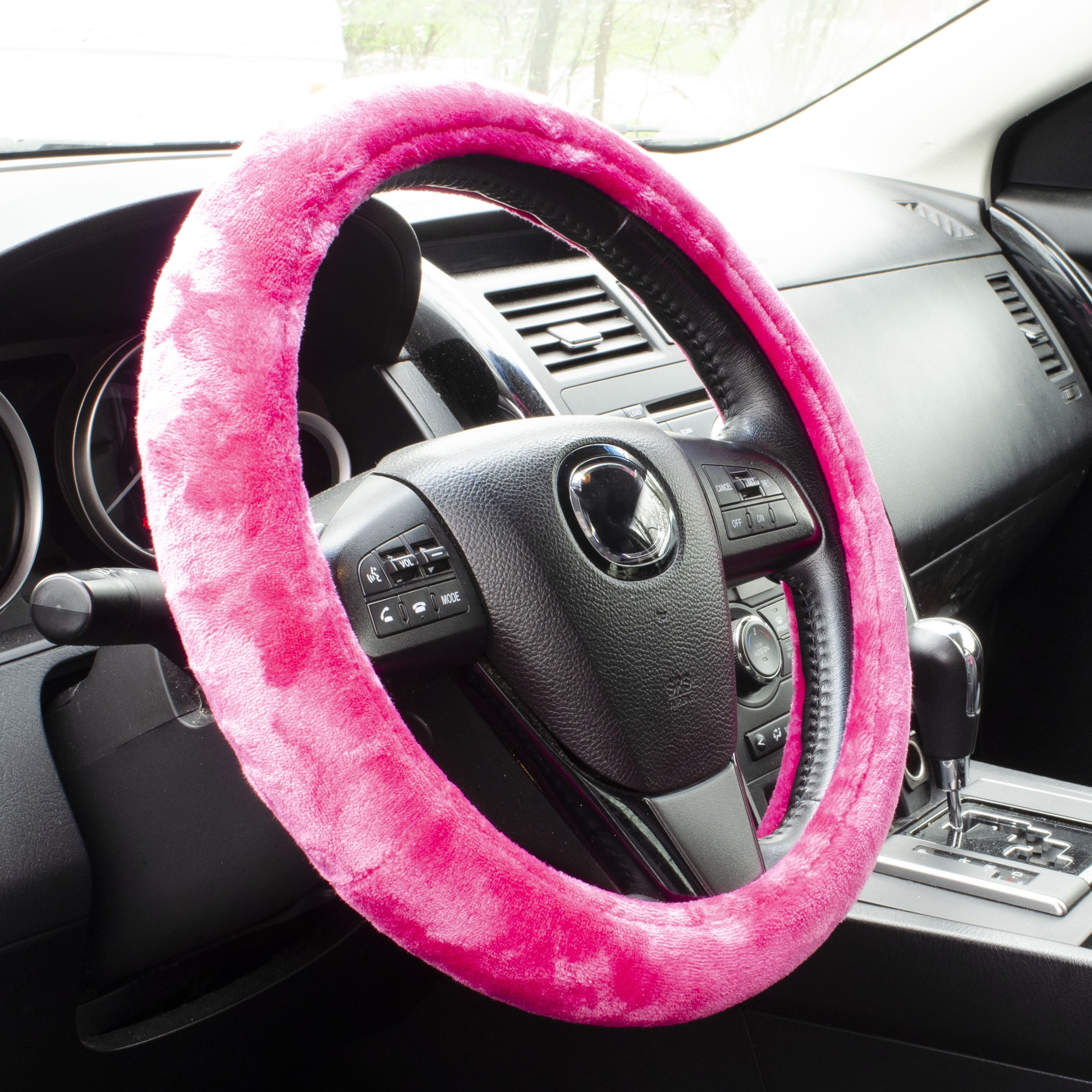 Pink Car Steering Wheel Cover 2023