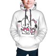 thumbnail image 4 of Sanrio Pochacco Kids' Hoodie 3d Print Sweatshirt Soft Pullover Hooded With Big Pockets Fans Gifts For Boys Or Girls Small, 4 of 7